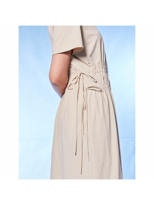 Signature Waist String Dress  Light Beige (KE3571M07A)
