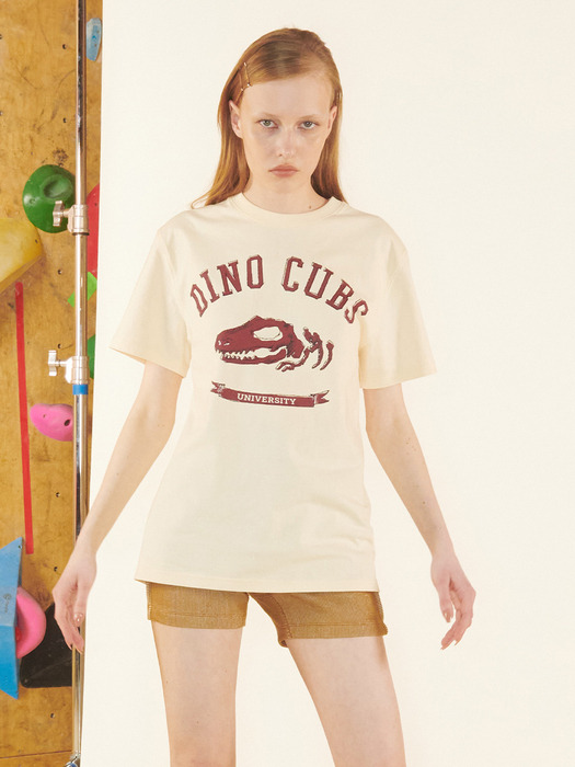 DINO CUBS T-shirt UNISEX Cream