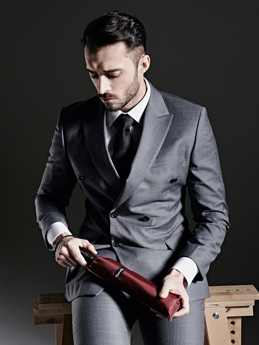 Gotivathy 대형 3단 완자동우산 의전 2인용우산 122cm