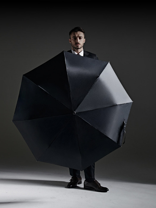 Gotivathy 대형 3단 완자동우산 의전 2인용우산 122cm