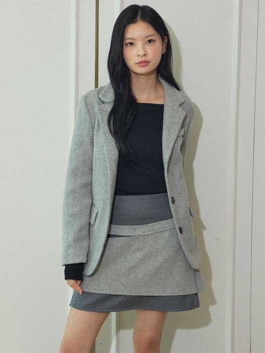 Serene jacket (light gray)