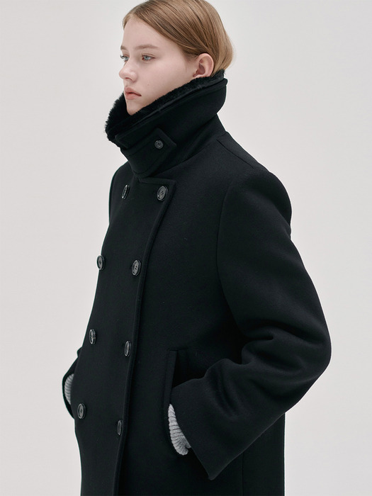 23WN two-way basic coat [BK]