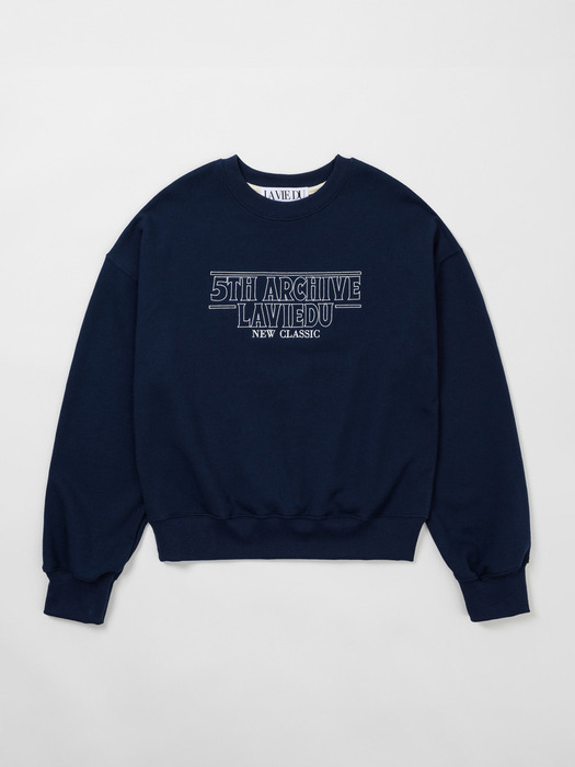 Archive sweatshirt (Navy)