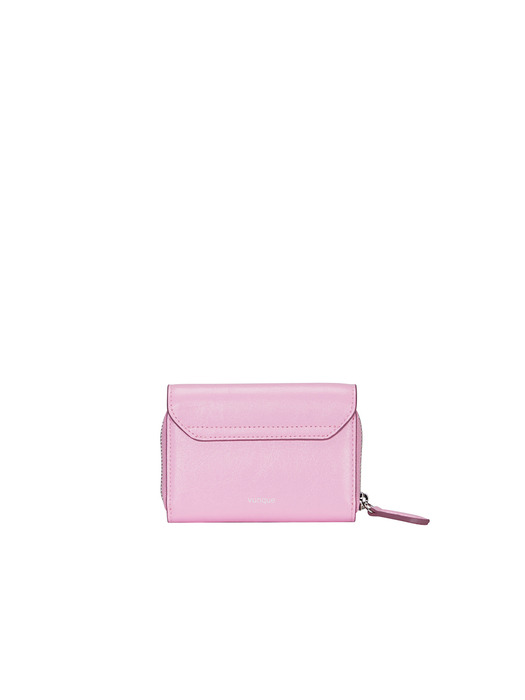 [RENEWAL] Perfec Essence Zipper Card Wallet (퍼펙 에센스 지퍼 카드지갑) Delight Pink