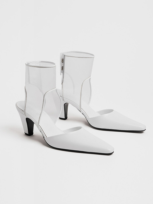 KALLO mesh pumps_white