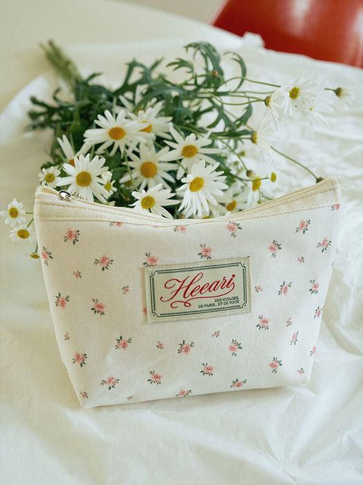 Voyage Cotton Pouch_Floral