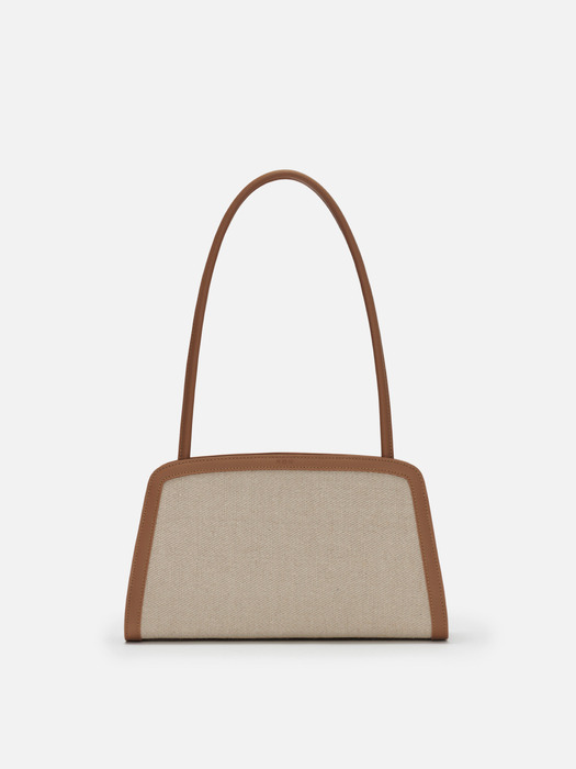 Taco shoulder bag Jute Creamy tan