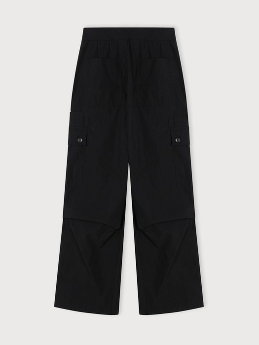 UTILITY BUCKLE PANTS (BLACK)