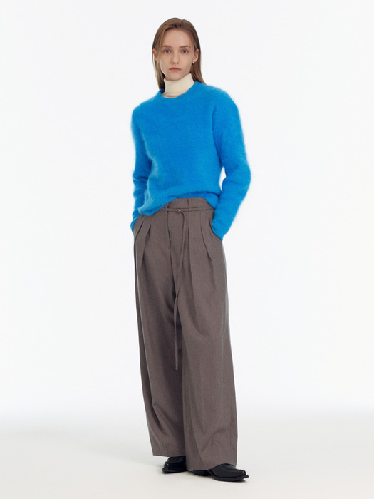 Belted Wide Pants_2color