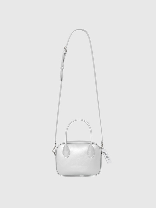 SQUARE BAG MINI_SILVER