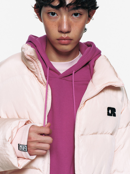 CENTAUR DUCK DOWN PADDED JUMPER_PINK