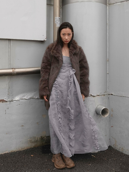 [4차] bush fur jacket _brown