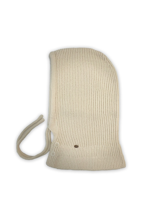 MET wool cosy balaclava cream