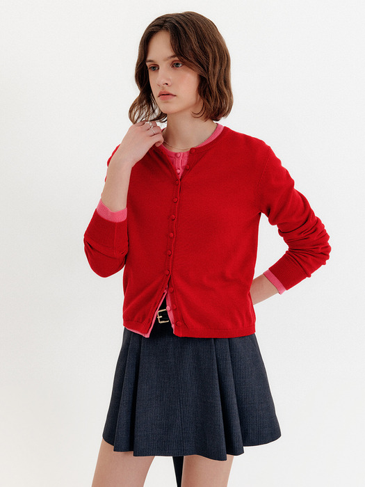 [단독]사라 버튼 니트 가디건 / SARAH BUTTON KNIT CARDIGAN_6colors