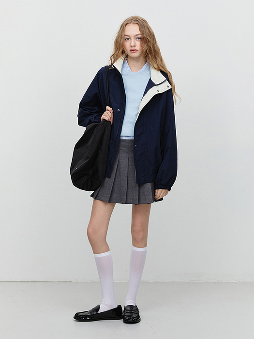 UNISEX LIGHT WIND BREAKER NAVY_UDJU5A108N2
