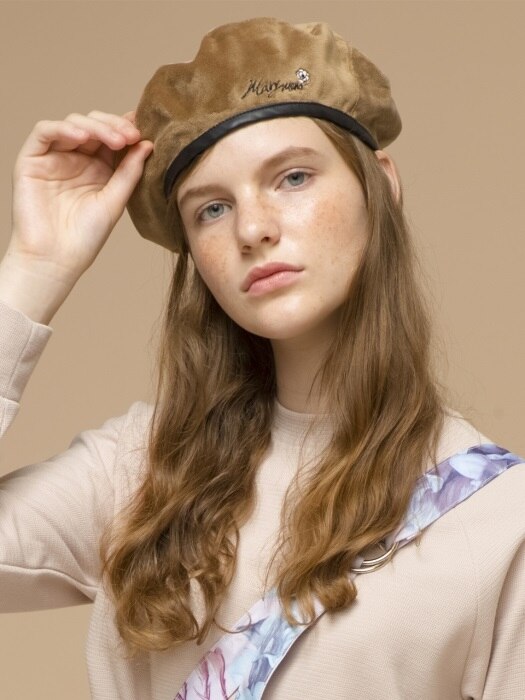 GTXMMD 10 Embroidery BERET BROWN