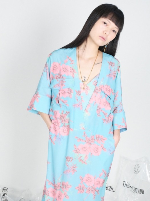 FLOWER BALI DRESS