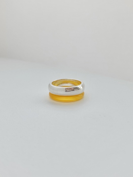 duet ring (yellow)