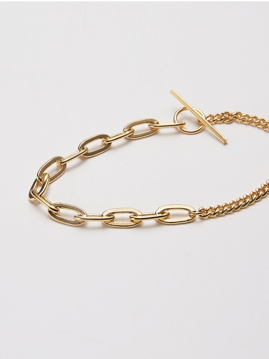 stick mix chain bracelet