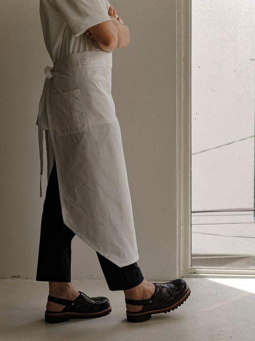 both sides custom chef apron #AA1955 white