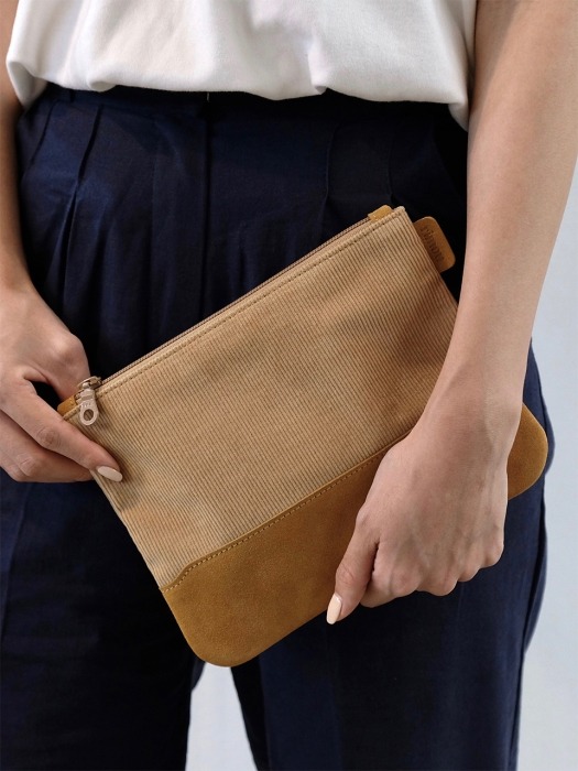 Adel Clutch (Beige)