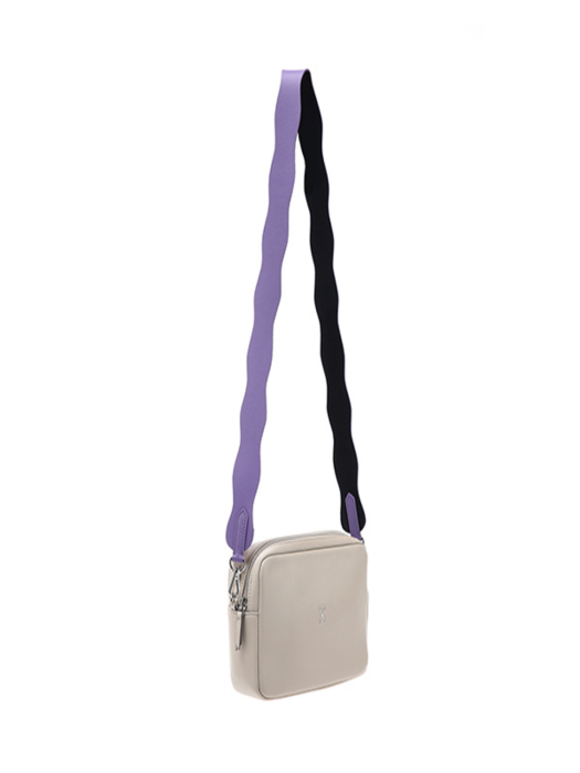 Wave Leather Strap Aster Purple