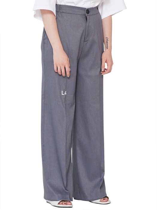 WE wide trousers (gray)