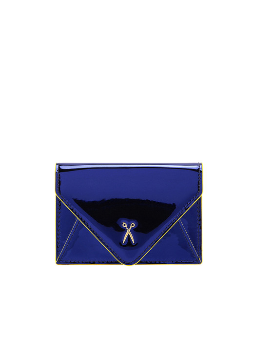 Easypass Amante Card Wallet with Chain Mirror Blue