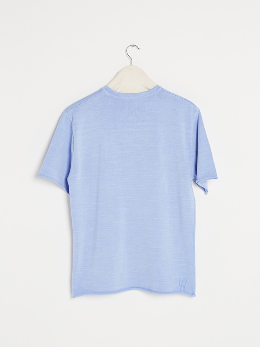 Garment Dyeing T-shirts [L.blue]