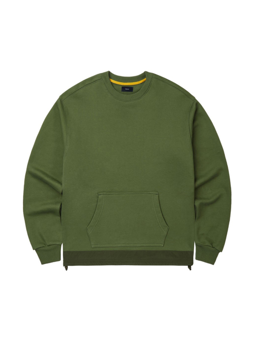 POCKET SWEAT (khaki)_HHTBS20116KHA