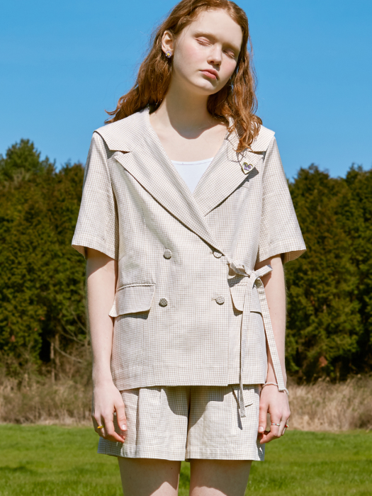 rolarola★人気★SET-UP CHECK BELT BERMUDA SHORTS★PT-20342 h201815_s402-g.jpg