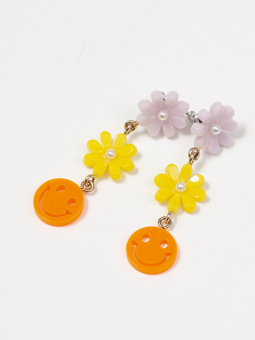 Smile Daisy - neon orange