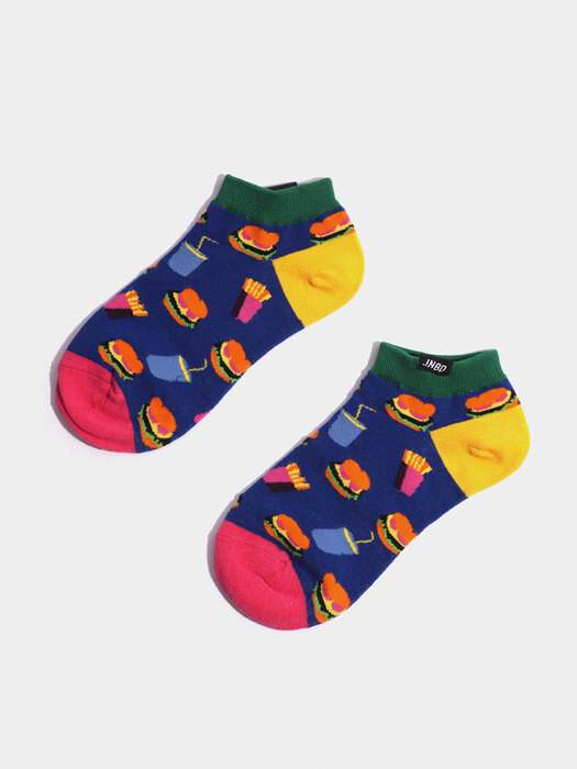 Pattern socks 패턴 발목 양말