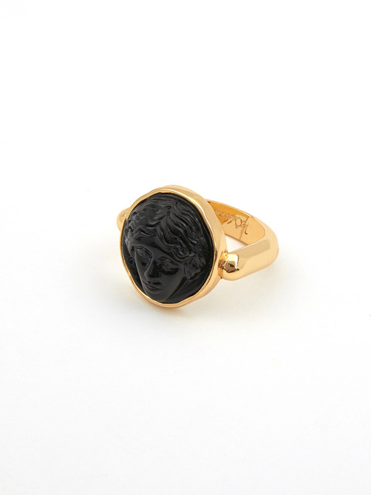 Black Liberty Lady Ring