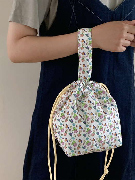 Flower garden string bag