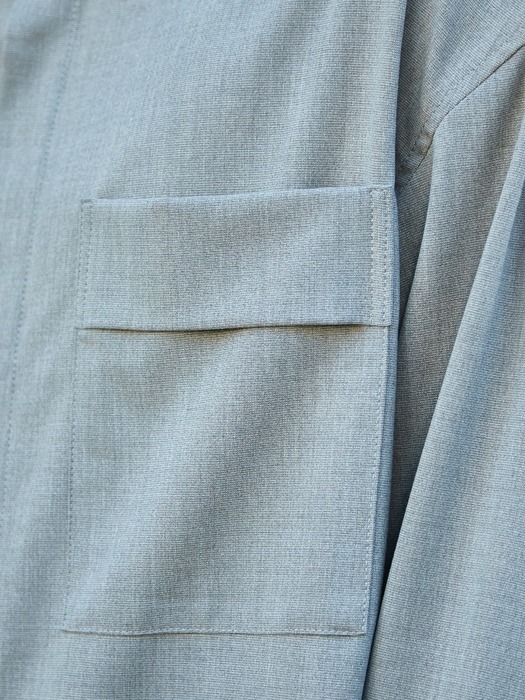 Addition Over Shirt - Grayish Beige