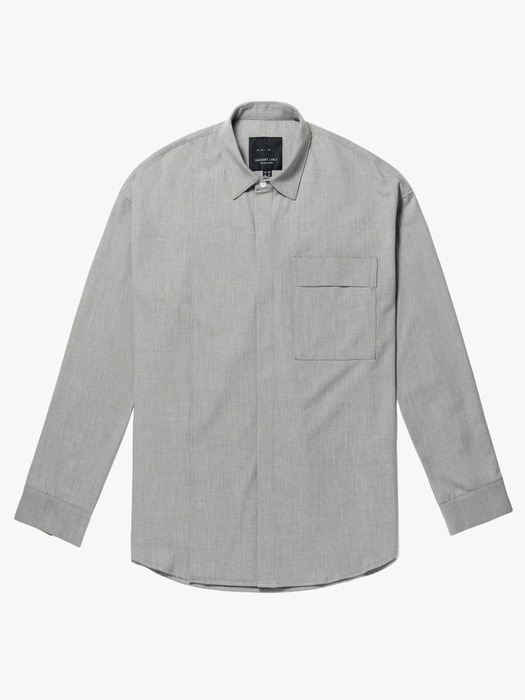 Addition Over Shirt - Grayish Beige
