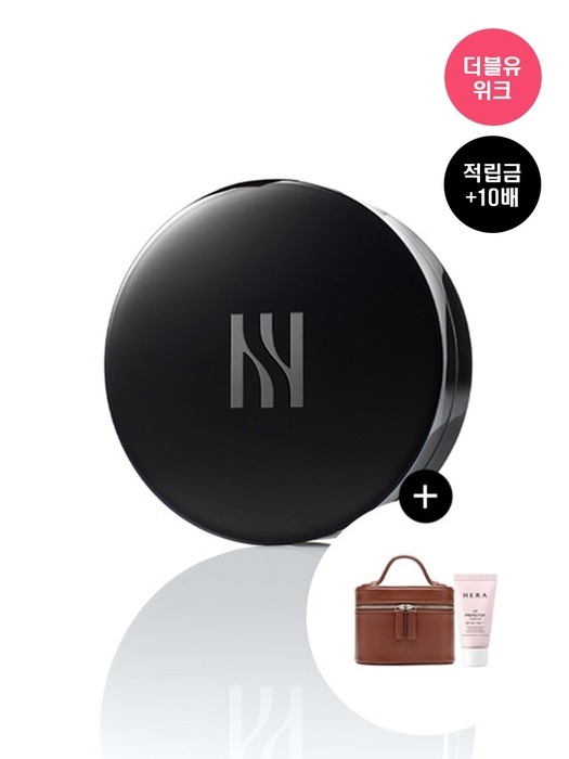 블랙 쿠션 파운데이션 듀오 SPF34/PA++ 15gx2 (본품15g+리필15g)