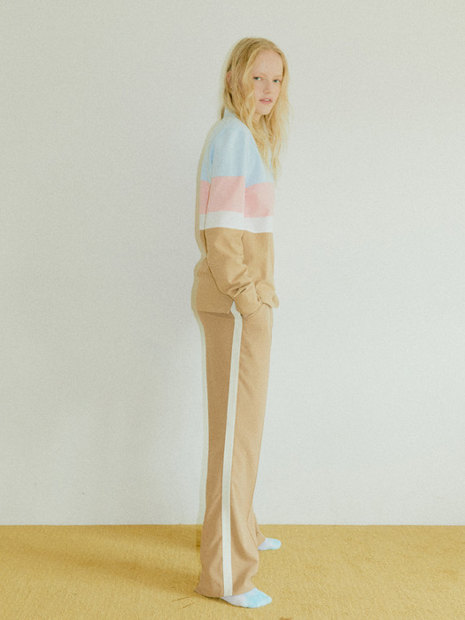 Cotton Candy Sweat Pants (Beige)