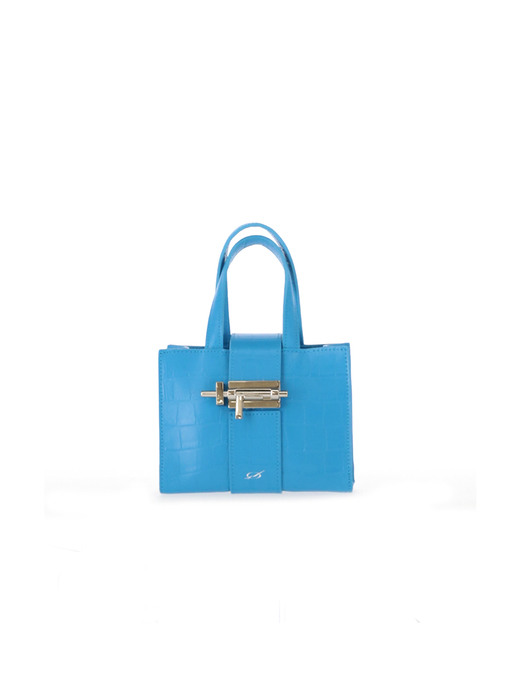 51PERCENT51퍼센트]PRECIOUS BAG - Small Blue(Croco type)
