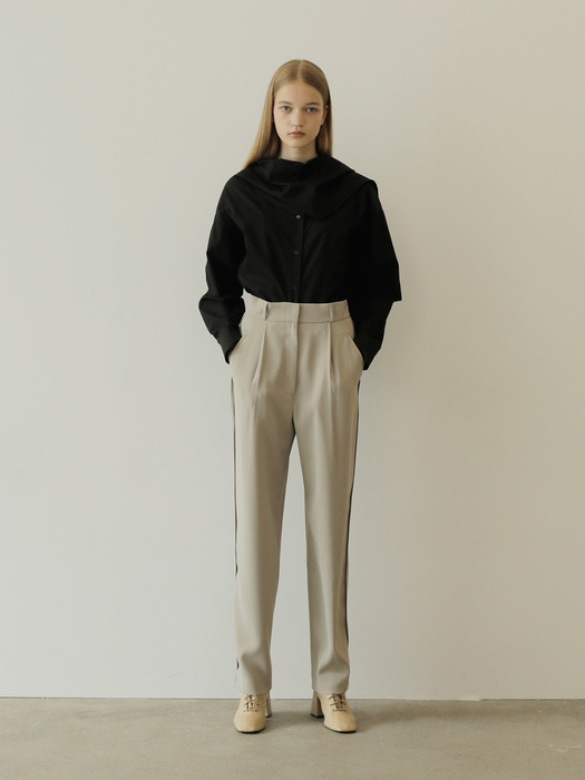 OUT SEAM PANTS/BEIGE