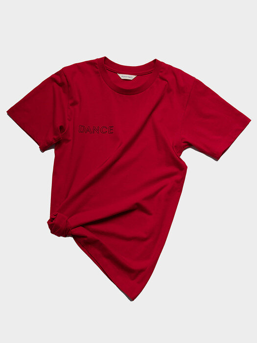 T1.DANCE Vintage T-Shirts (RED)