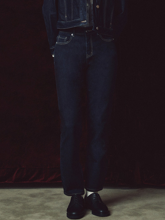 Mid-rise Slim Straight Jeans_RAW