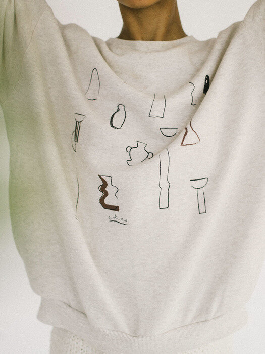 Ceramic Collection Sweatshirt_Oatmeal