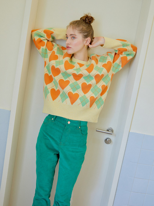 The Swingy Flare pants (Green)