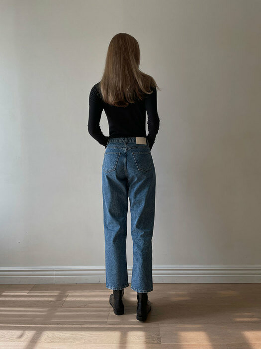 [SALT Label] DEEP HIGH WAIST DENIM