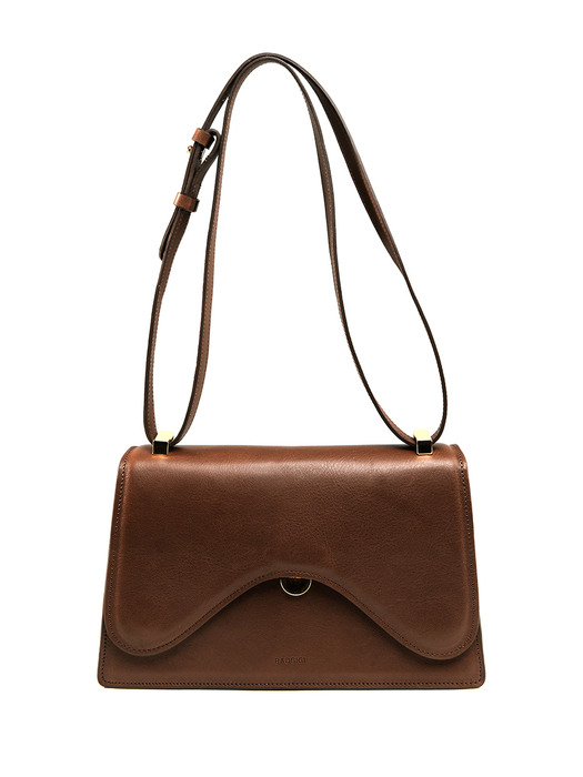 BUFFLE BAG, BROWN