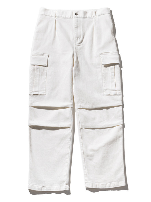 SOFT COTTON EASY CARGO PANTS MFOJP002-WT