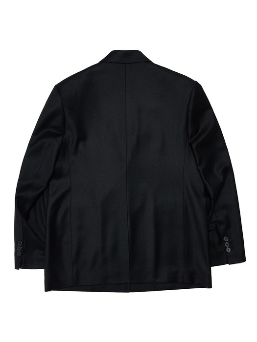 FLYING BUTTRESS WOOL DADDYS JACKET(Black)