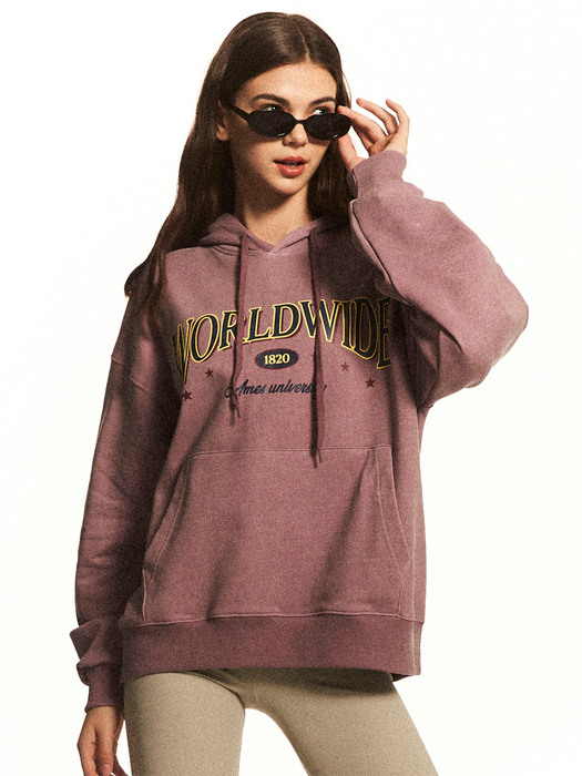 WORLDWIDE RETRO HOODIE_PP(21FWTP01)